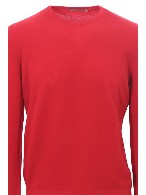 cotton crew neck LA FILERIA | 5710920678242